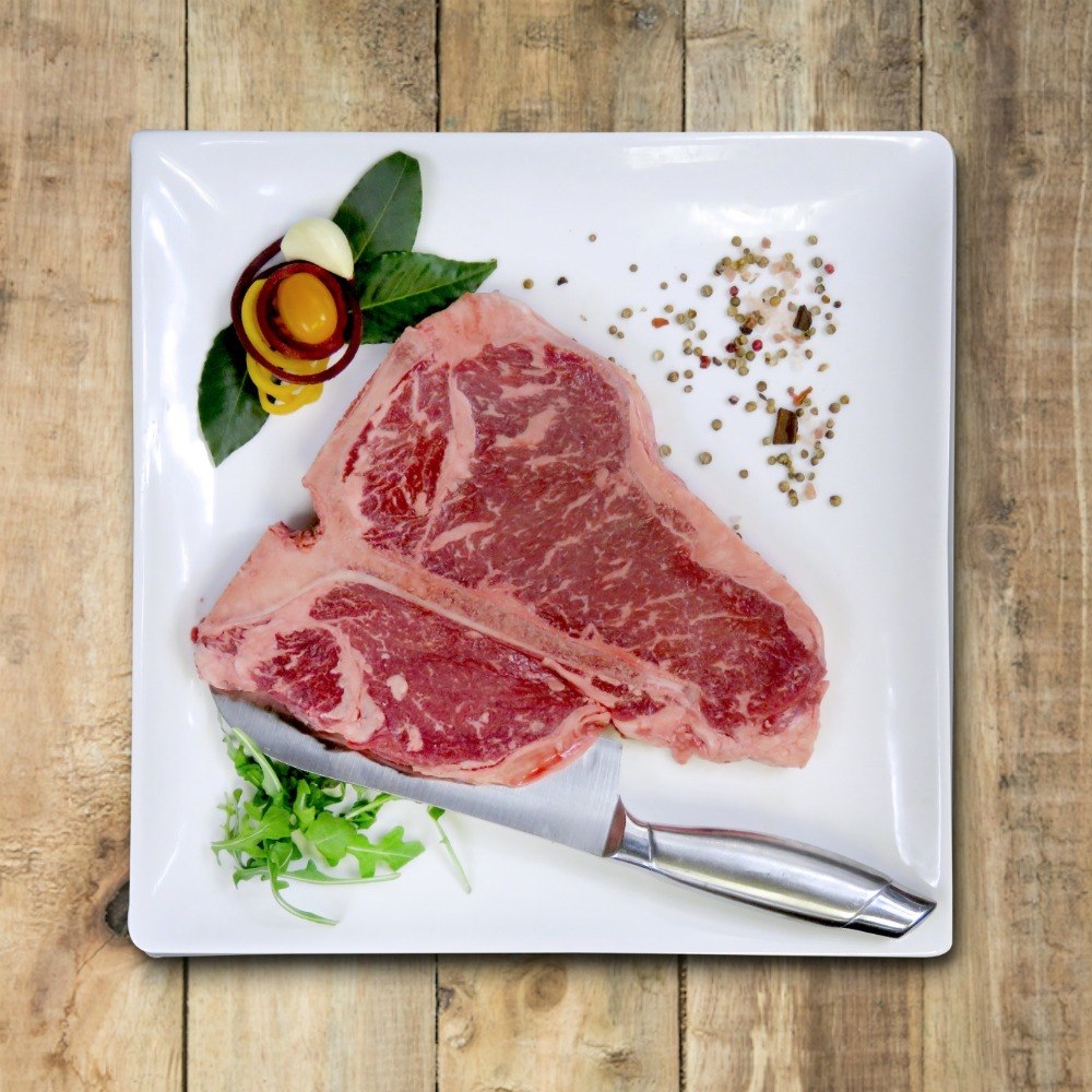 T - Bone Steak - Nutrafarms - Grass Fed Beef