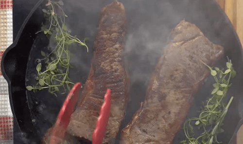 seared-pan-fried-steak-with-herbs-and-butter-Ottawa-Nutrafarms.