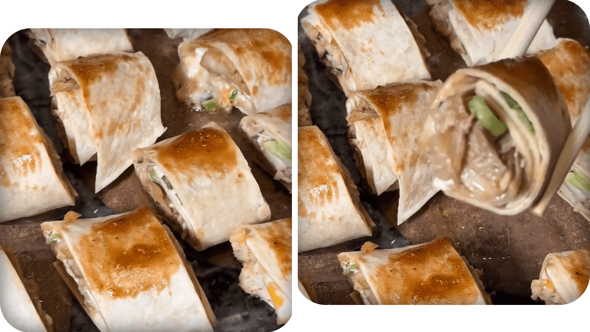 barbecue-chicken-rollups-skillet-fry